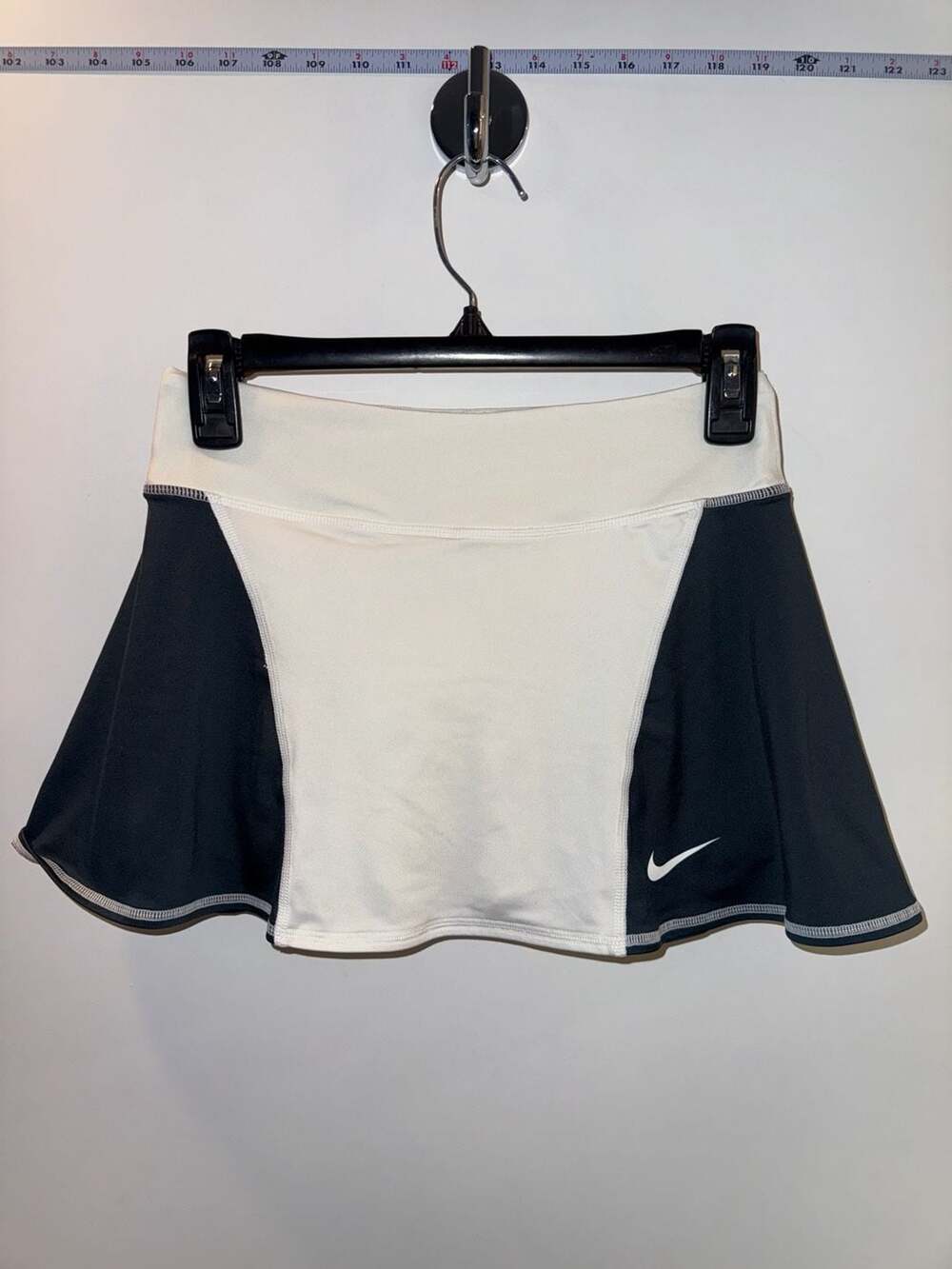 Nike Dri-Fit Athletic Skort Black and White Size Small